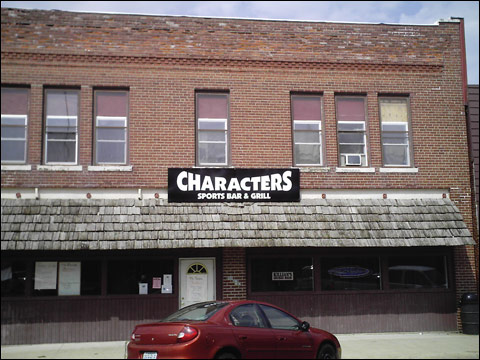 Characters Sports Bar / The Raging Buffalo, Lamoni