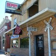 (Waterloo, NE) Scooter’s 628th bar, first visited in 2009. A railroad themed bar, though we didn’t notice the theme quite so much on the inside as we did on the...