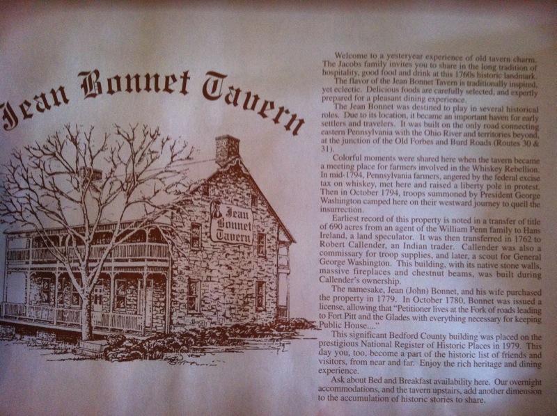 Jean Bonnet Tavern, Bedford