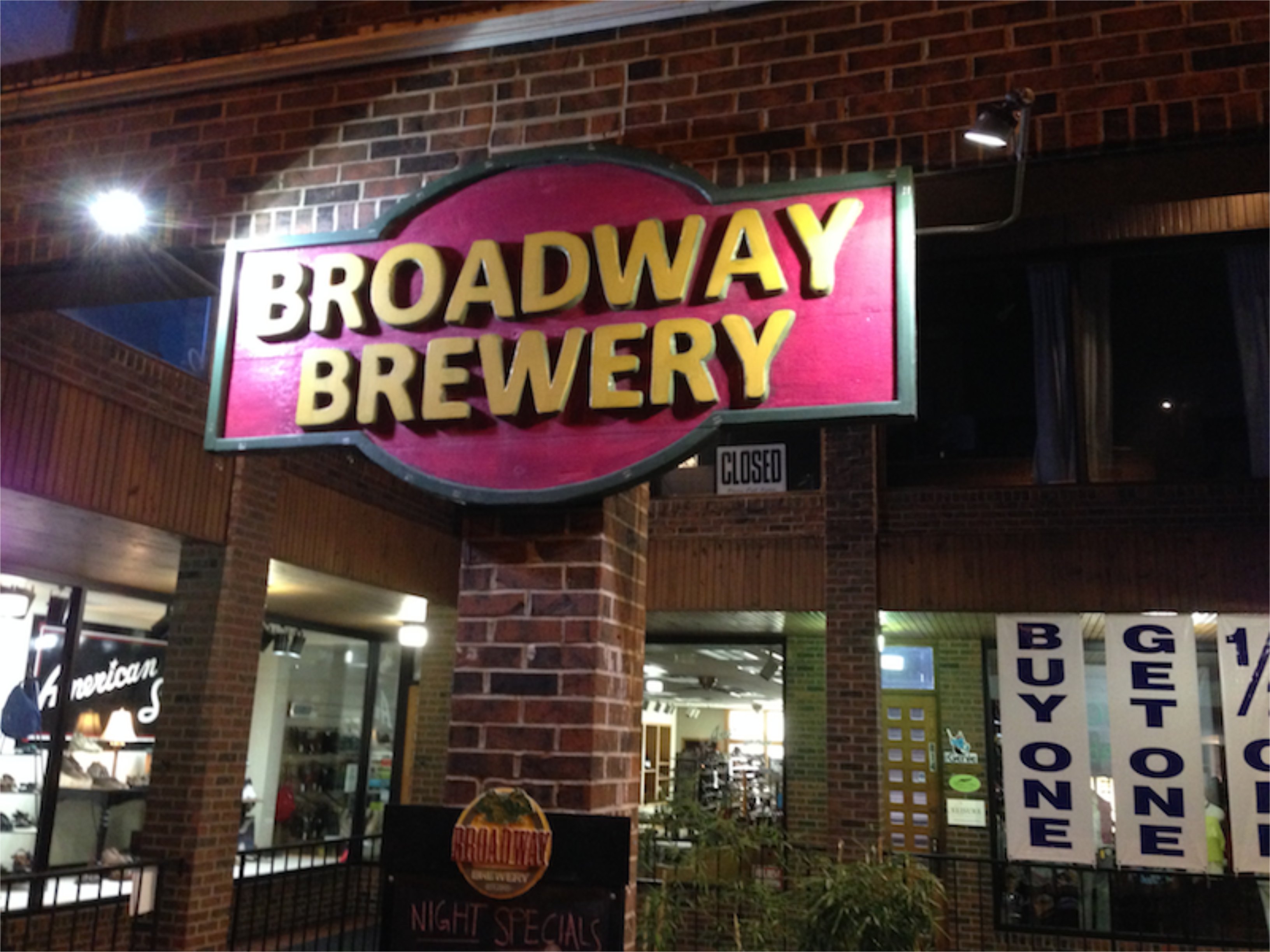 Broadway Brewery, Columbia