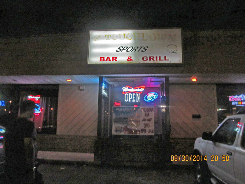 Touchdown Sports Bar & Grill, Dyersburg