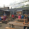 (Italian Village, Columbus, OH) Scooter’s 1134th bar, first visited in 2016. Like the previous places, also a former service station. Food trucks out front. The indoor seating are was crowded...