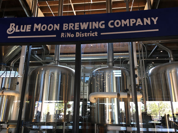 Blue Moon Brewing Company at RiNo District, Denver