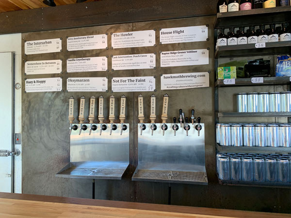 Hawk Moth Brewery & Beer Parlor, Rogers