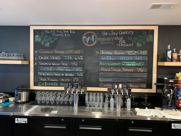 Wind Shift Brewing, Blue Springs