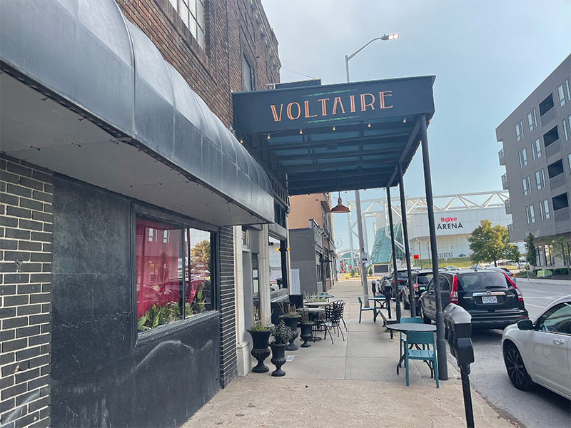 Voltaire, Kansas City