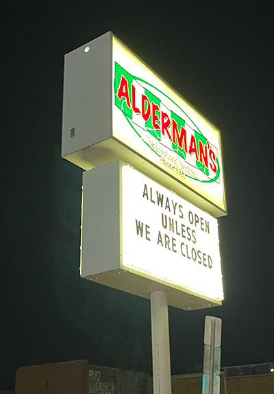 Alderman's Bar, Omaha