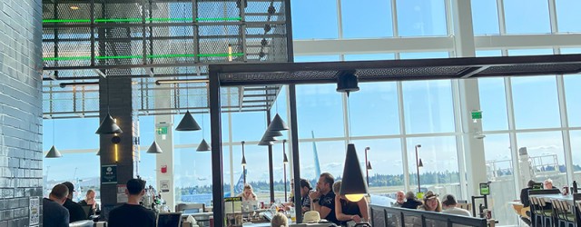 (SEA-TAC, Seattle, WA) Scooter’s 1644th bar, first visited in 2023. We had originally planted ourselves at a table at Tundra Taqueria, but since the liquor regulations here apparently differ from...