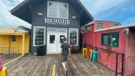 (Downtown, Parkville, MO) Scooter’s 1672nd bar, first visited in 2023. This second location of Rochester Brewing opened in an iconic downtown Parkville building that features seating in a vintage rail...