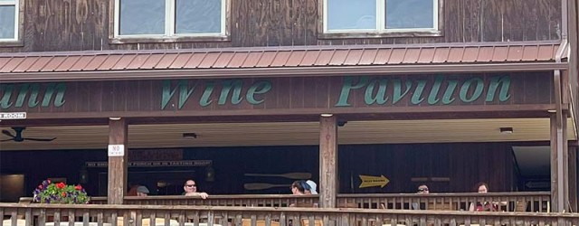 (Hermann, MO) Scooter’s 1675th bar, first visited in 2023. Our first winery stop of the day seems to actually be known for its sangria more than its wines — multiple...