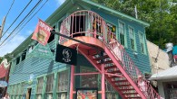 (Downtown, Eureka Springs, AR) Scooter’s 1832nd bar, first visited in 2025. This bar/restaurant is accessible only via an outdoor flight of stairs on the second floor of a downtown building....